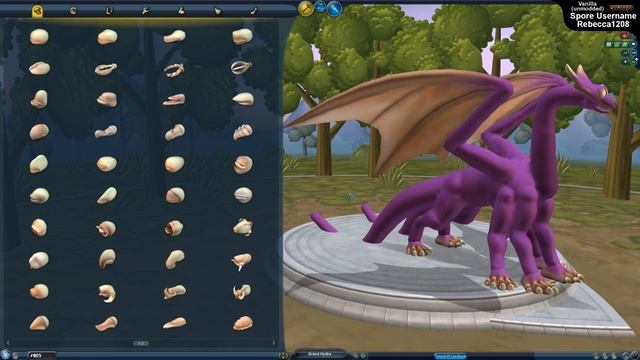 VANILLA Grand Hydra | Spore Creation Challenge смотреть онлайн