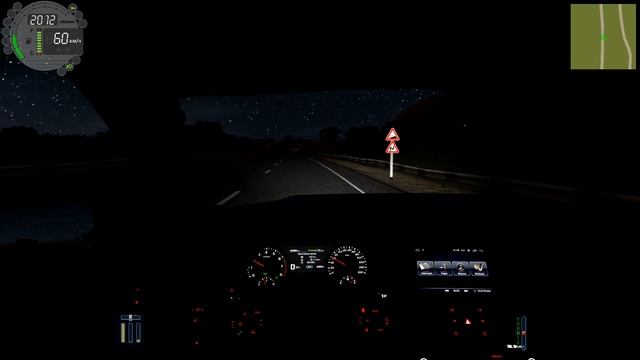 Ночные покатушки на KIA OPTIMA в city car driving #15 смотреть онлайн