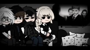 Реакция «Зайчик» на будущее. [ Катя, Бяша, Рома, Антон] || Коллаб с  @willi.5055   ||