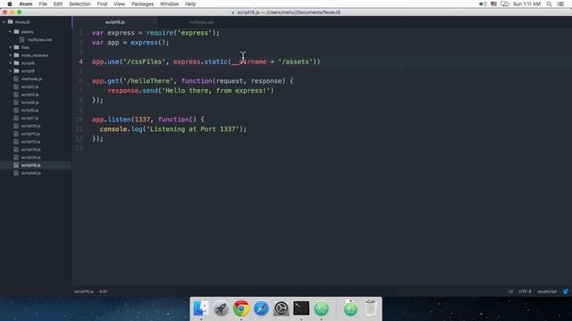 ExpressJS Tutorial 15: Serving Static Files смотреть онлайн