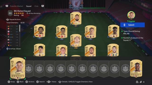 #EA SPORTS FC 24 #FC24 #UT #SBC Cafu 86-Rated Squad