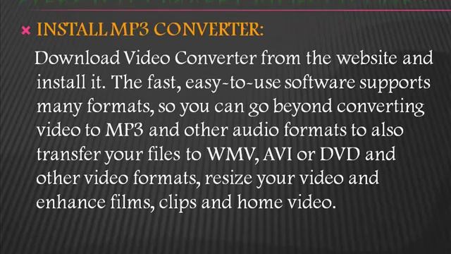 Convert Video files to mp3 смотреть онлайн