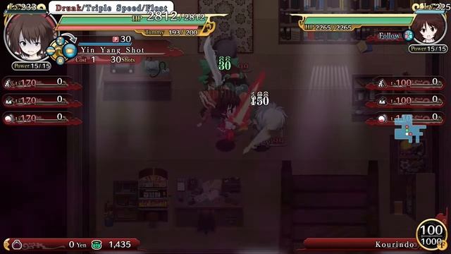 [026] Touhou Genso Wanderer - A Quick View of the 1000-Floor Dungeon (Innocent Heart) смотреть онлайн