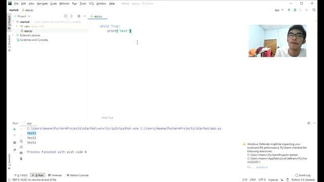 สอน python พื้นฐาน (for loop, while loop) part 2 смотреть онлайн