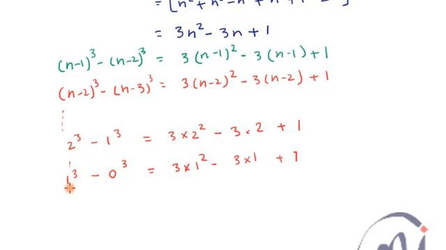 Derivation | Formula | Sum of first n squares or square numbers 1^2 + 2^2 + 3^2 + 4^2 +...n^2 смотреть онлайн