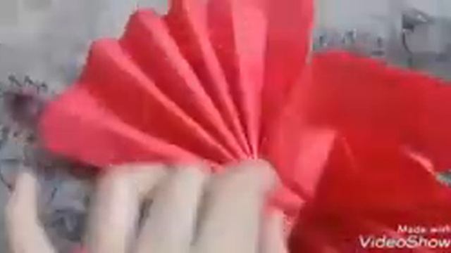 Помпон из салфетки. смотреть онлайн