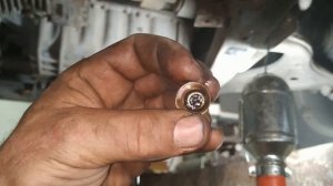 Тест магнитной сливной пробки поддона картера Нью Актион