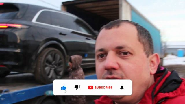 Получаем китайские машины Li7 и Li9. транспортировка