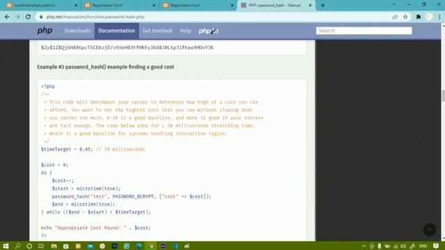 E-Commerce Website using PHP and MySQL || Password Hashing || Part -41 смотреть онлайн