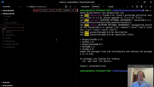 Typescript/node project setup - get started quickly смотреть онлайн
