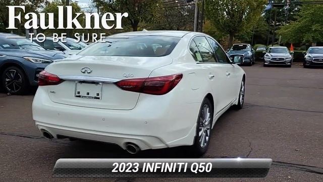 New 2023 INFINITI Q50 LUXE, Willow Grove, PA PM543479 смотреть онлайн