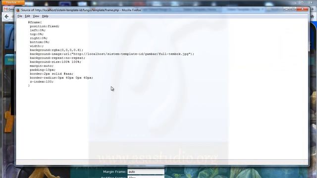 Membuat Sistem Template, 43, Frame Penambahan Z Index Pada CSS, PHP, MySQL, CSS Tutorial Seri смотреть онлайн