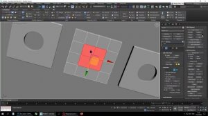 3ds Max, Делаем круглое отверстие, 2 способа: Loop Regularizer, Spherify