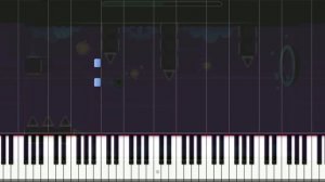 Geometry Dash - Clutterfunk [Piano Cover]
