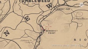 КАРТА СОКРОВИЩ «ТРОПЫ СТИХИЙ»/RDR II/