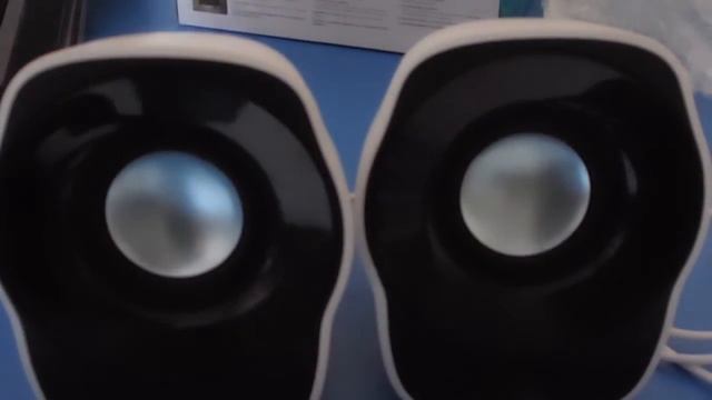Logitech Z120 Speakers Review Sound Test Setup And Unboxing смотреть онлайн
