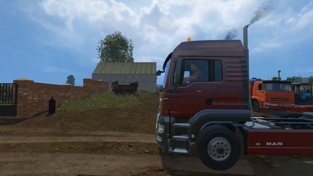 FS2015 - Один российский край - 214 - Техника для лесозаготовки и посев ячменя