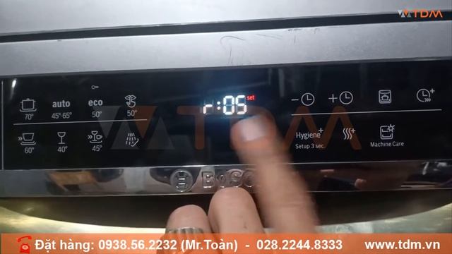 TDM.VN | Hướng dẫn cách cài đặt sử dụng máy rửa chén Bosch SMS68MI04E độc lập Serie 6 chính hãng смотреть онлайн