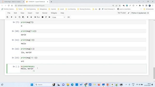 Full Stack Web Devlopment with Python & Django | Python Strings and Types | Python FullStack Class смотреть онлайн