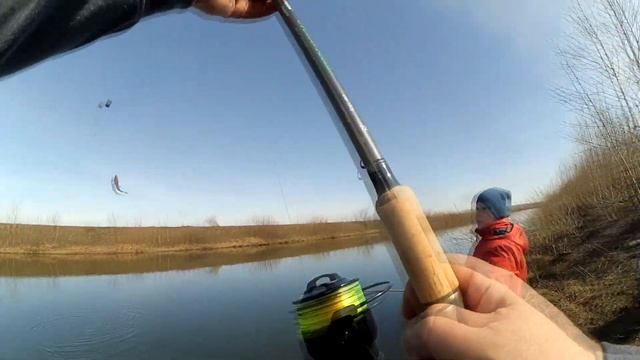 Рыбалка на Тёплом Канале ЗСМК 11 апреля 2021г. смотреть онлайн