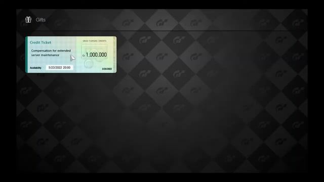 1,000,000 CR COMPENSATION For Server Maintenence! - Gran Turismo 7 смотреть онлайн