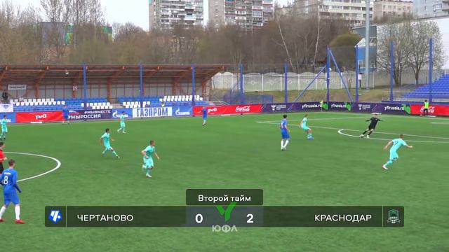 ЮФЛ-1. Чертаново (Москва) - Краснодар. 23-й тур. Обзор смотреть онлайн