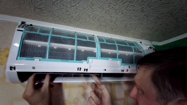 ЧИСТКА КОНДИЦИОНЕРА ELECTROLUX EACS-12HLO/N смотреть онлайн