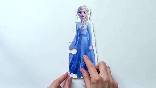 Холодное сердце пазл - Frozen puzzle, Elsa, Anna, Olaf - Эльза, Анна, Олаф - 冷冻 смотреть онлайн