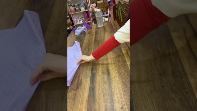 Красивая упаковка букета. БЫСТРО И ПРОСТО смотреть онлайн
