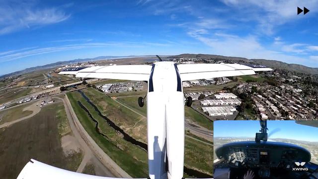 Xwing - Gate to Gate demo - Feb 2021 смотреть онлайн