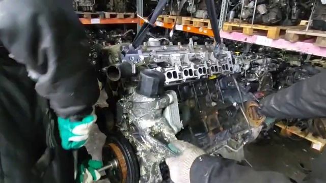 Двигатель ОМ648 Mercedes-Benz E-Класс W211 3.2 дизель смотреть онлайн