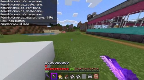 Minecraft MONSTER HUNTER Addon! (MCPE/Xbox/Bedrock)