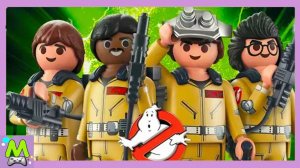 Охотники за Привидениями с Веселыми Человечками Playmobil.Мультики для детей