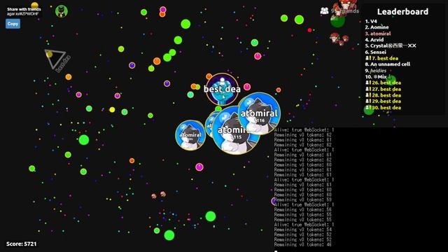 recaptcha v3 token gen ×2 | agar.io bot test смотреть онлайн
