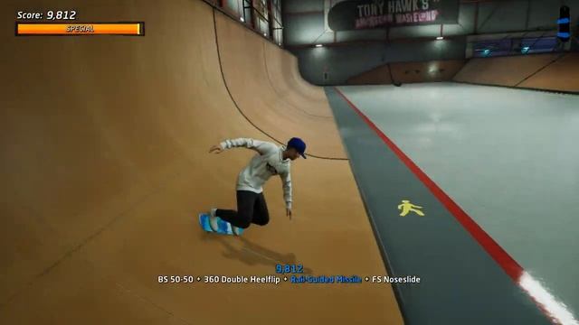 TONY HAWK'S PRO SKATER 1 + 2: Hangar - All Gaps! смотреть онлайн