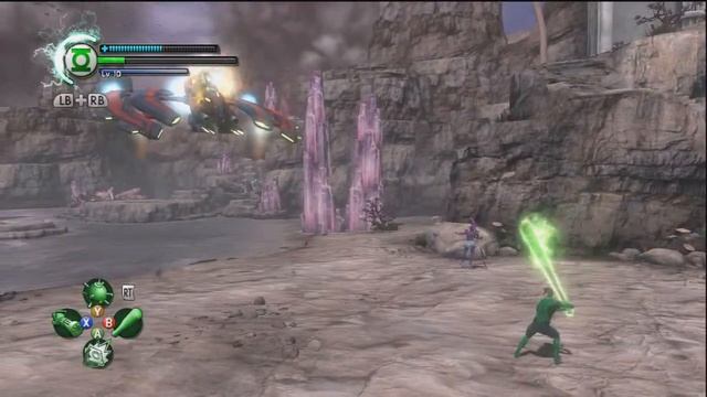 Green Lantern: Rise of the Manhunters Distress call part 1 Emerald Knight Difficulty смотреть онлайн