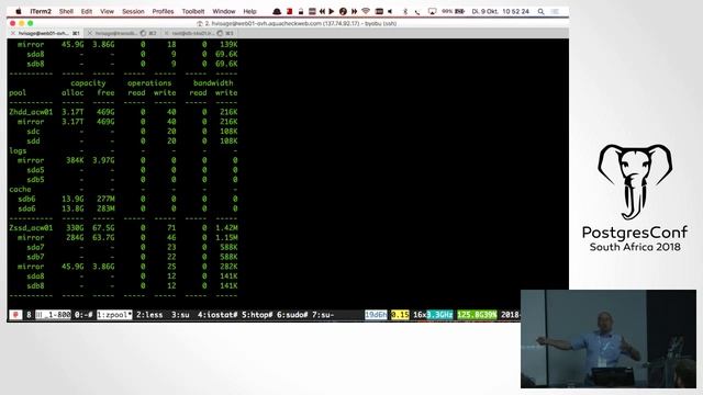 Using ZFS (on Linux) with PostgreSQL смотреть онлайн