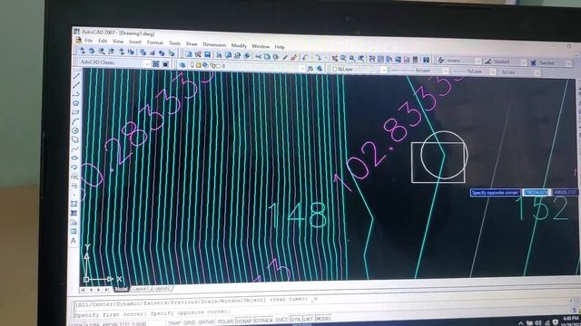 How to create contour using SW DTM With AutoCAD 2007. смотреть онлайн