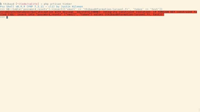 Foreign Key avec Laravel et SQLite смотреть онлайн