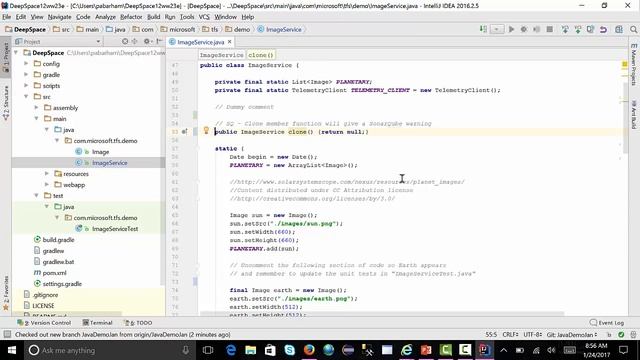 Visual Studio Team Services Java DevOps Demo Jan. 2017 смотреть онлайн