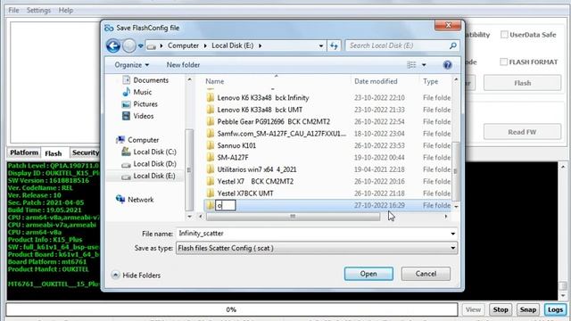 Oukitel K15 Plus Firmware read with infinity CM2MT2 смотреть онлайн