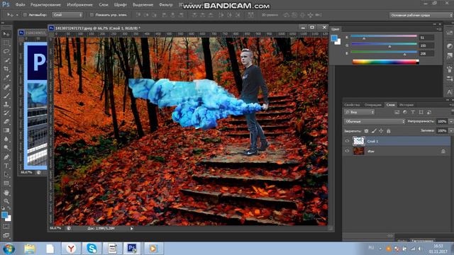 Редактируем фотографии в Photoshop! смотреть онлайн