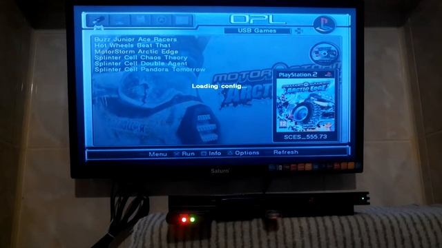 PS2  Запуск игр PS2 через OPL C флешки