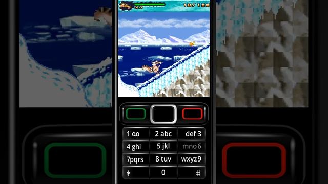 Ice Age Artic Slide Legendary Java game Huawei P10 смотреть онлайн