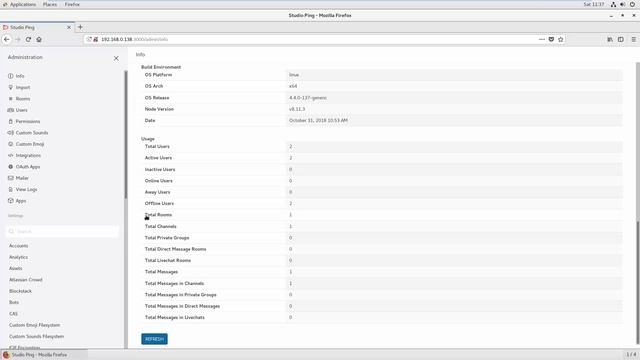 Rocket.Chat #07 Rocketchat Administration View settings смотреть онлайн