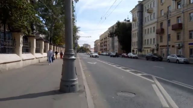 Москва 470 Большая Серпуховская улица лето день