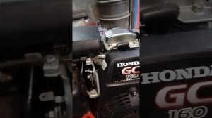 Неровная работа двигателя «Хонда GC 160» на мотоблоке «Салют»