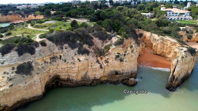 Algarve PORTUGAL Armacao De Pera , Praia Da Cova Redonda