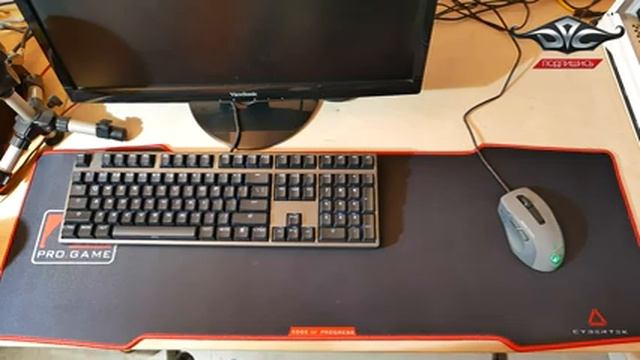 CYBERTEK PRO Mousepad. Дешево и сердито. смотреть онлайн