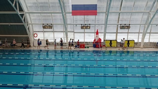 Заречный, Пензенская область.Соревнования на призы Деда мороза.Парад награждения смотреть онлайн